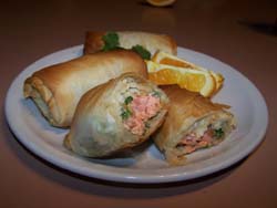 Salmon Roasted in Phyllo Pastry